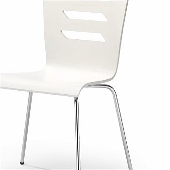 Jedálenská stolička K155 - biela