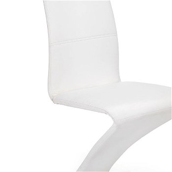 Jedálenská stolička K188 - biela