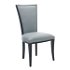 Jedálenská stolička Krzeslo VI - sivá (A6 54) / čierna
