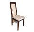 Jedálenská stolička Lido - drevo D11 / krémový vzor