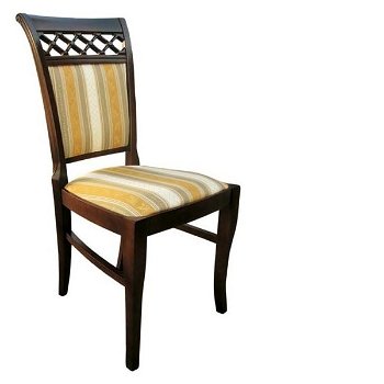 Jedálenská stolička Venus - bawaria / béžový vzor