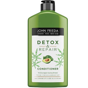 John Frieda Detox ikační kondicionér pre poškodené vlasy Detox & Repair (Conditioner) 250 ml