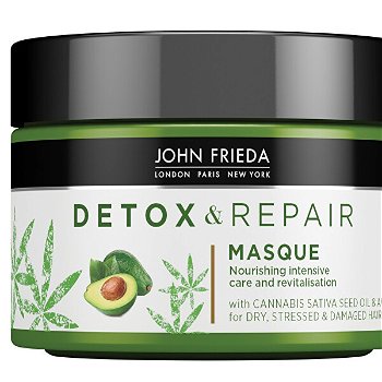 John Frieda Detox ikační maska pre poškodené vlasy Detox & Repair (Masque) 250 ml