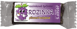 Josef´s snacks Hrozienka - ovocno kokosová tyčinka 30 g