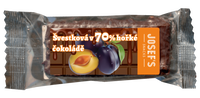 Josef´s snacks Slivková v 70% horkej čokoláde s trstinou 42 g