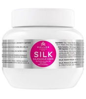 Kallos Hydratačná maska na vlasy s olivovým olejom a hodvábnym proteínom KJMN ( Silk Hair Mask with Olive Oil and Silk Protein) 275 ml