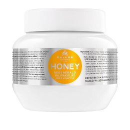 Kallos Intenzívna hydratačná maska pre suché a poškodené vlasy Honey (Mask) 1000 ml
