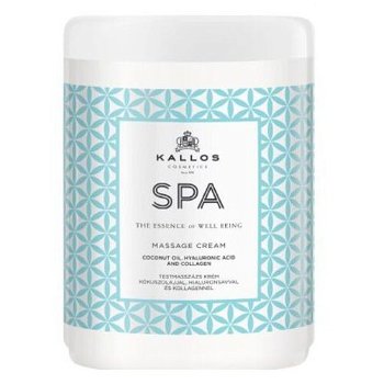 Kallos Masážny telový krém s kokosovým olejom SPA (Massage Cream) 500 ml
