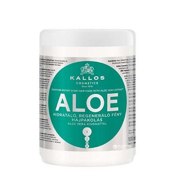 Kallos Obnovujúci maska ​​s Aloe Vera (Aloe Vera Moisture Repair Shine Hair Mask) 275 ml