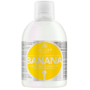 Kallos Posilňujúci šampón s extraktmi z banánu (Banana Fortifying Shampoo with Multivitamin Complex) 1000 ml