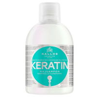 Kallos Regeneračný šampón s keratínom a mliečnymi proteínmi (Keratin Shampoo) 1000 ml