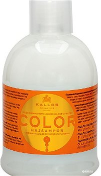 Kallos Šampón na farbené vlasy sa ľanovým olejom a UV filtre (Color Shampoo with Linseed Oil and UV filter) 1000 ml