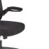 Kancelárska stolička s podrúčkami Lovren - čierna