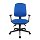 Modré kancelárska stolička ergonomická