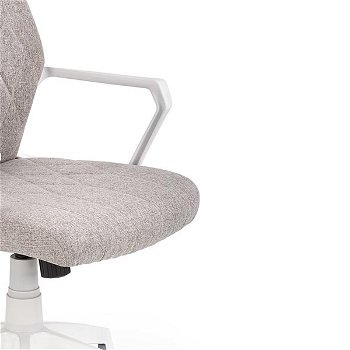 Kancelárska stolička s podrúčkami Spin 2 - béžová / biela