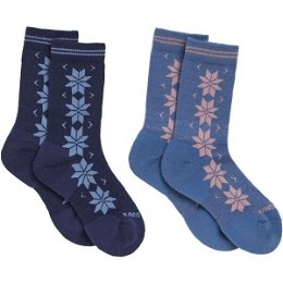 KARI TRAA VINST Dámske ponožky, modrá, veľkosť