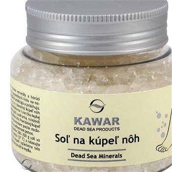 Kawar Kúpeľová soľ z Mŕtveho mora 250 g