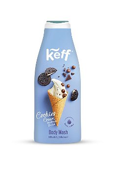 Keff Umývací gél Krémové sušienky (Cookies Cream Body Wash) 500 ml