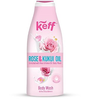 Keff Umývacie krém Růže & Kuku olej ( Body Wash) 500 ml