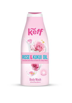 Keff Umývacie krém Růže & Kuku olej ( Body Wash) 500 ml