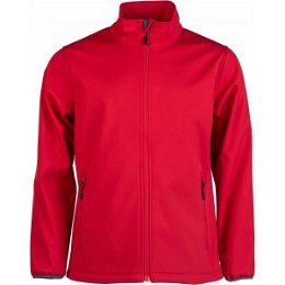 Kensis RORI Pánska softshellová bunda, červená, veľkosť