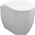 KERASAN - FLO WC misa 36x51,5cm, spodný/zadný odpad, biela 311601