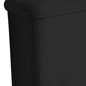 KERASAN - RETRO nádržka k WC kombi, čierna mat 108131