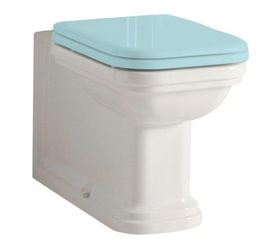 KERASAN - WALDORF WC kombi misa 40x68cm, spodný/zadný odpad, biela 411701