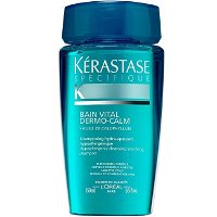 Kérastase Šampón pre citlivú vlasovú pokožku pre normálne až zmiešané vlasy Bain Vital Dermo-Calm(Hypoallergenic Hydra-Soothing Shampoo) 250 ml
