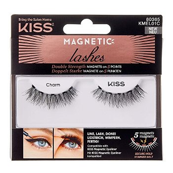KISS Magnetické riasy ( Magnetic Lash es Double Strength ) 01 Charm