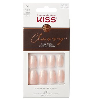 KISS Nalepovacie nechty Classy Nails Cozy Meets Cute 28 ks