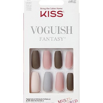 KISS Nalepovacie nechty Voguish Fantasy Nails Chilllout 28 ks