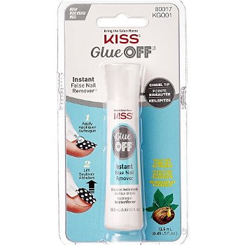 KISS Odstraňovač umelých nechtov (Glue Off False Nail Remover) 13,5 ml