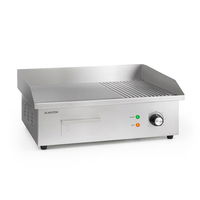 Klarstein Grillmeile 3000GR, elektrický gril, 3000 W, grilovacia platňa 54,5 x 35 cm, hladký/rebrovaný