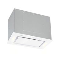 Klarstein Hektor, digestor, 52 cm, vstavaný, 530 m³/h, LED, dotykové ovládanie, sklo, biely