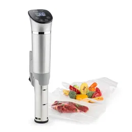 Klarstein Quickstick Flex, Sous Vide varič, 1300 W, 0 - 95 °C, 3D cirkulácia, IPX7, časovač, strieborný