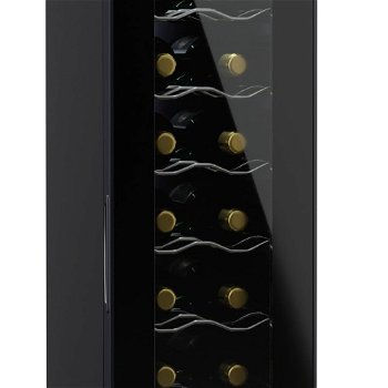 Klarstein Shiraz 18 Slim Uno, chladnička na víno, 18 fliaš, 5 - 18 °C, dotykové ovládanie