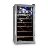 Klarstein Vivo Vino 26, 88 l, vinotéka, 26 fliaš, čierna, LED