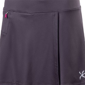Klimatex ZABEL Dámska bežecká sukňa 2v1, čierna, veľkosť