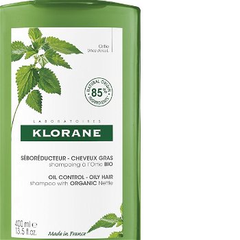 Klorane Šampón pre mastné vlasy Žihľava (Oil Control Shampoo) 400 ml
