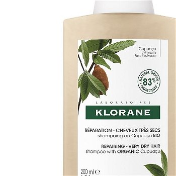 Klorane Vyživujúci šampón pre suché vlasy Bio Maslo Cupuaçu BIO ( Repair ing Shampoo) 200 ml