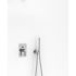 KOHLMAN KOHLMAN  - sprchový set s 20 cm hlavovou sprchou, vyústením a ručnou sprchou QW210DQ20