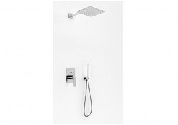 KOHLMAN KOHLMAN  - sprchový set s 30cm dažďovou sprchou, vyústením a ručnou sprchou QW210EQ30
