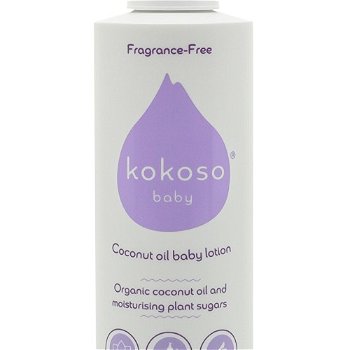 Kokoso Baby Telové mlieko bez parfumácie ( Coconut Oil Baby Lotion) 190 ml