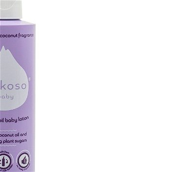 Kokoso Baby Telové mlieko s parfumáciou ( Coconut Oil Baby Lotion) 190 ml