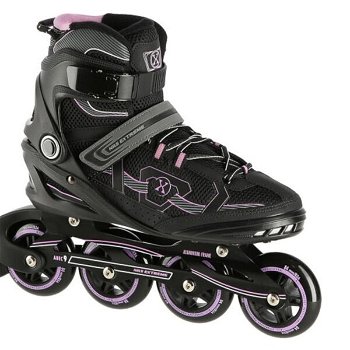 Kolieskové korčule NILS Extreme NA9157 fialové