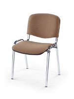 Konferenčná stolička Iso C - béžová (C4) / chróm
