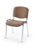 Konferenčná stolička Iso C - béžová (C4) / chróm