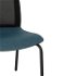 Konferenčná stolička Libon 4L BS - modrá / čierna