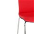Konferenčná stolička Libon 4L BT - červená / čierna / chróm